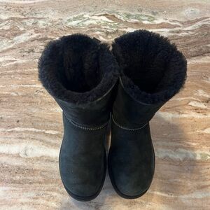 Women’s Ugg Black Bailey Bow Boots